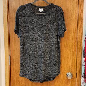 KUWALLATEE Slub Hi Low Short Sleeve Tee